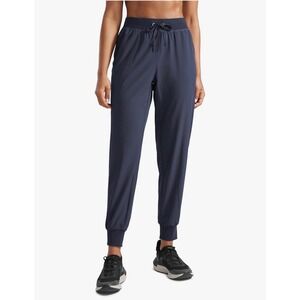 CRZ YOGA Navy Blue Jogger Pants Women's Size L Drawstring Waist Pockets